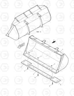 5390 BUCKET - 1.9㎥ - QUICK COUPLER TXL200-2, Doosan