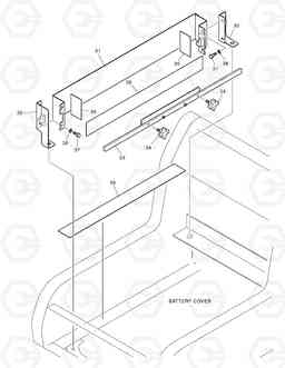 6400 WINDOW GUARD(2) DH210LC-7(CHINA), Doosan