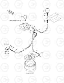 1310 PILOT PIPING(2) SOLAR 180W-V, Doosan