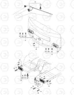 1840 ELECTRIC PARTS(8)-LAMP PARTS SOLAR 180W-V, Doosan