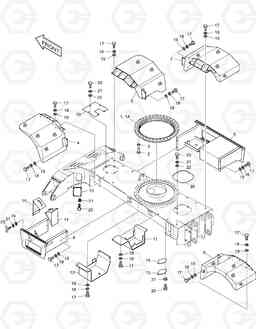 2150 CHASSIS COMPONENTS SOLAR 180W-V, Doosan