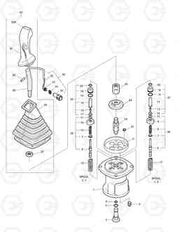 4250 REMOTE CONTROL VALVE SOLAR 180W-V, Doosan