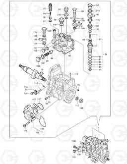 011 FUEL INJECTION PUMP DX30Z, Doosan