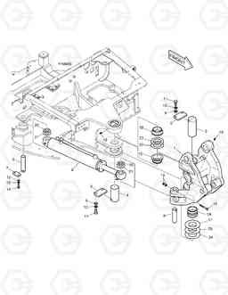 1320 BOOM SWING DX30Z, Doosan