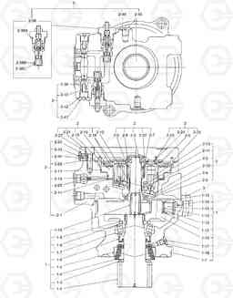 4110 SWING MOTOR DX30Z, Doosan