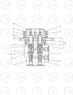 4180 PEDAL VALVE DX30Z, Doosan