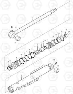 4210 ARM CYLINDER DX30Z, Doosan