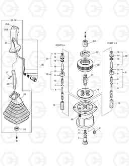 4250 REMOTE CONTROL VALVE DX55, Doosan