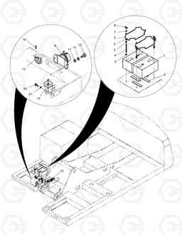 1670 ELECTRIC PARTS(4)-BATTERY SOLAR 225LC-7, Doosan