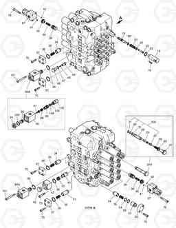 4190 CONTROL VALVE(3) SOLAR 225LC-7, Doosan