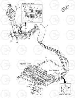 1340 PILOT PIPING(4) DX55W, Doosan