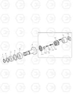 4210 TRAVEL MOTOR - ROTARY GROUP DX55W, Doosan