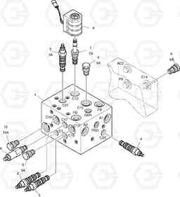 4280 BRAKE SUPPLY VALVE DX55W, Doosan