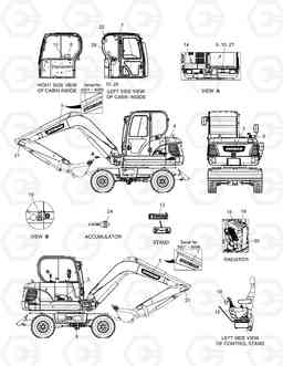 5120 DECAL - EUROPE DX55W, Doosan