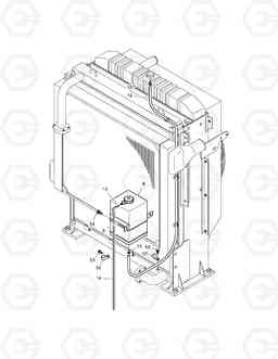 1130 RESERVE TANK SOLAR 300LC-7, Doosan