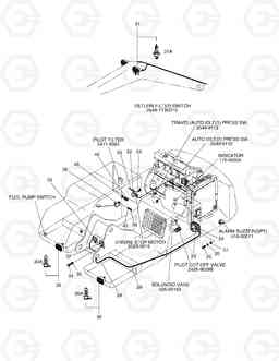 1720 ELECTRIC PARTS(6)-RELATED PARTS SOLAR 300LC-7, Doosan