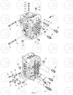 4170 CONTROL VALVE(1) SOLAR 300LC-7, Doosan