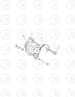 6320 ALTERNATOR SOLAR 300LC-7, Doosan