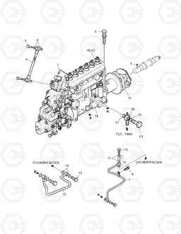 020 INJECTION PUMP SOLAR 340LC-7, Doosan