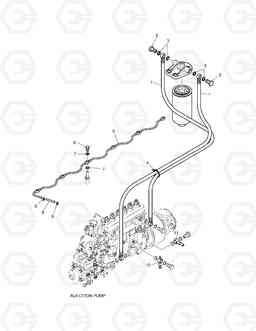 023 FUEL PIPE SOLAR 340LC-7, Doosan