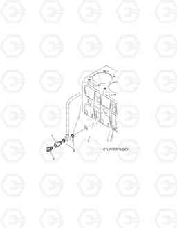 027 PRESSURE GAUGE SOLAR 340LC-7, Doosan