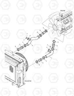 1150 CAC PIPING SOLAR 340LC-7, Doosan