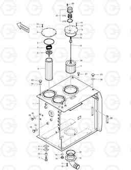 1210 OIL TANK SOLAR 340LC-7, Doosan