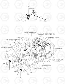 1700 ELECTRIC PARTS(7)-RELATED PARTS SOLAR 340LC-7, Doosan