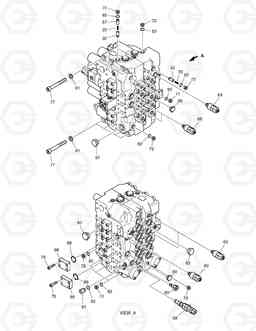 4180 CONTROL VALVE(1) SOLAR 340LC-7, Doosan