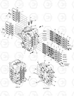 4190 CONTROL VALVE(2) SOLAR 340LC-7, Doosan