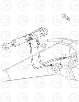 6190 ARM PIPING-ARM 4.0m SOLAR 340LC-7, Doosan