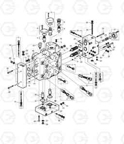 3510 CONTROL VALVE DL450, Doosan