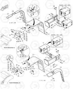 5220 FENDER - FULL DL450, Doosan