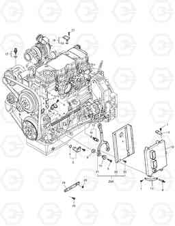 036 ENGINE CONTROL UNIT DL160, Doosan