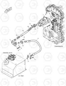 1180 SUCTION PIPING DL160, Doosan