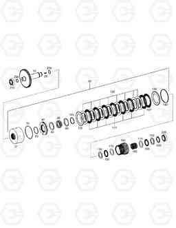 3130 COUPLING K1-TRANSMISSION DL160, Doosan