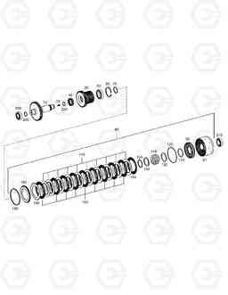 3180 COUPLING KR-TRANSMISSION DL160, Doosan