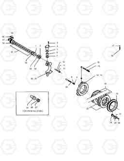 3340 FRONT AXLE BRAKE DL160, Doosan