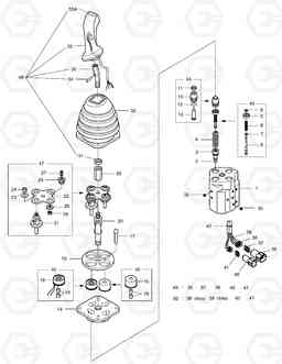 3420 REMOTE CONTROL VALVE DL160, Doosan