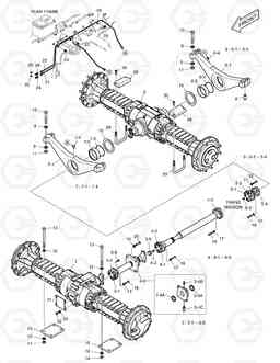 1150 AXLE & DRIVE SHAFT DL200 , Doosan