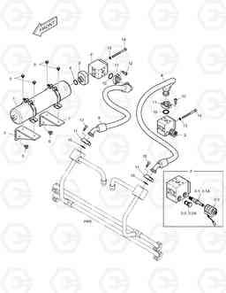 1200 LOAD ISOLATION PIPING DL200 , Doosan