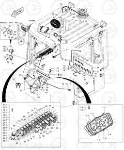 1430 ELECTRIC PARTS - CABIN DL200 , Doosan