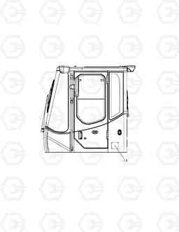 4160 DECAL - ROPS & FOPS DL200 , Doosan