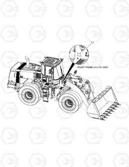 4170 DECAL - SERIAL DL200 , Doosan