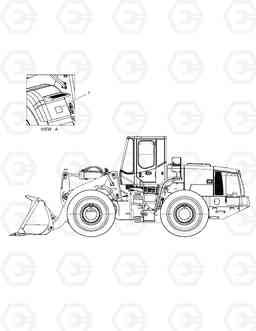 4180 DECAL - LUBRICATION DL200 , Doosan