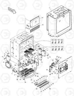 1390 ELECTRIC BOX - FNR LEVER DL200 TC, Doosan