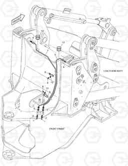 2110 FRONT LUBRICATION PIPING DL200 TC, Doosan