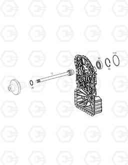 3200 POWER TAKE OFF - TRANSMISSION DL200 TC, Doosan