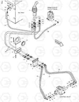 5150 PILOT PIPING - 2 SPOOL DL200 TC, Doosan