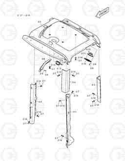 1250 CABIN(2) - INTERIOR SHEET DL250 TC, Doosan